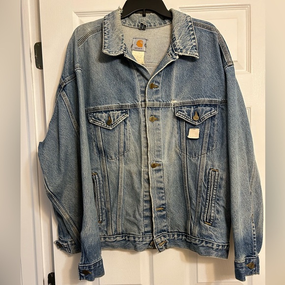 Jackets & Blazers - Vintage Carhartt Jean Jacket